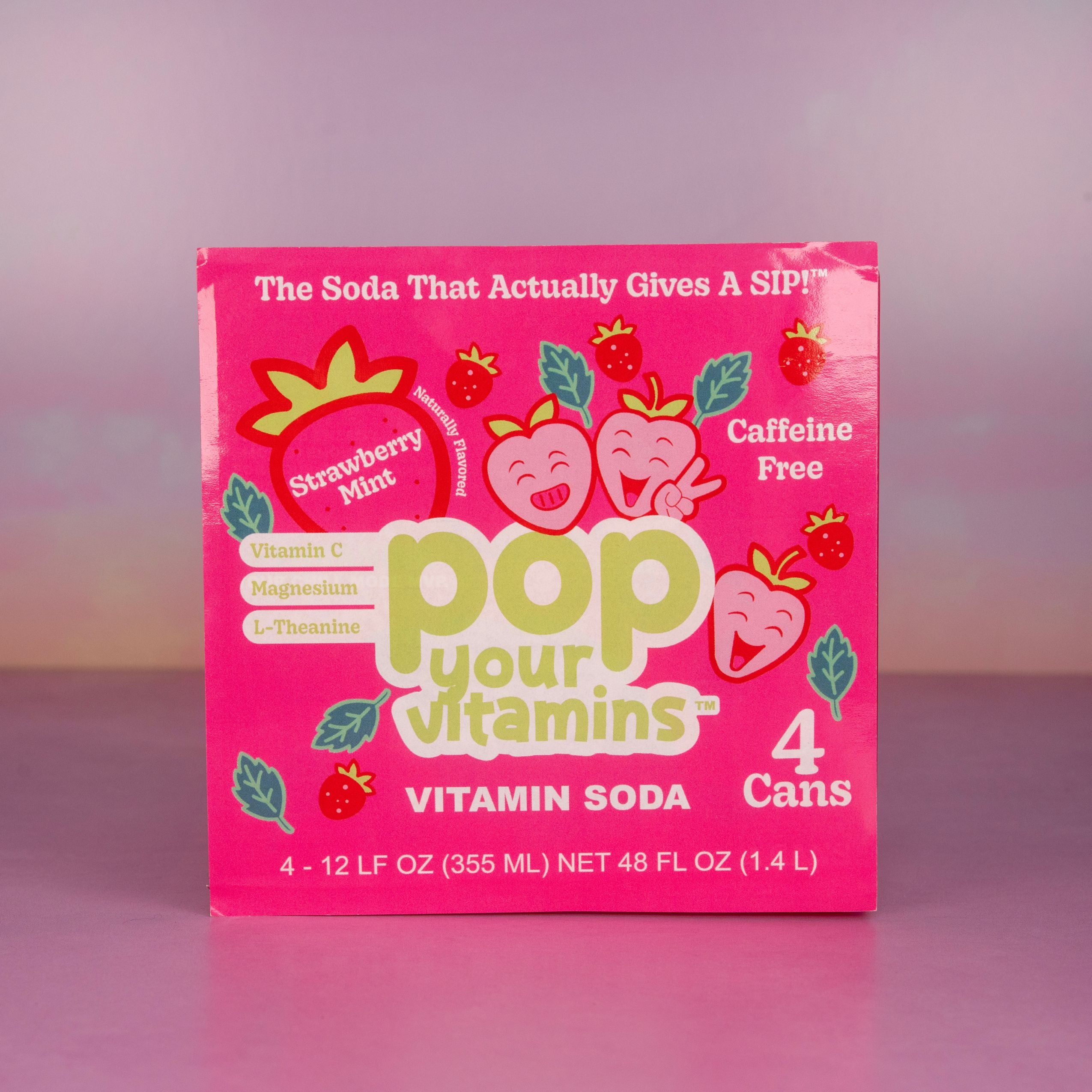 Strawberry Mint — The Chill — 4-Pack